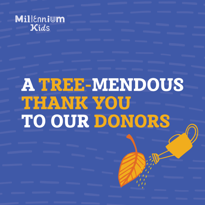 Tree-mendous Donor Social Media Thank you